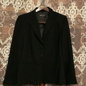 Calvin Klein Black Blazer Professional Suit Jacket